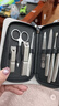 张小泉指甲刀套装工具8件套指甲钳挖耳勺美容剪便携收纳W70023000 实拍图