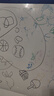 飞博士60*90cm软白板墙贴不伤墙可移除磁性小白板办公写字板挂式磁力黑板家用可擦儿童画板涂鸦墙纸 实拍图
