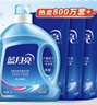 蓝月亮洗衣液12斤套装：亮白增艳薰衣草3kg瓶+1kg袋*3 留香【京东金奖】 实拍图