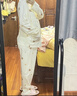 芬腾女士睡衣月子服秋冬新款纯棉长袖V领产后哺乳产妇大码家居服套装 实拍图