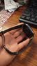 添赋适用荣耀手表5表带真皮荣耀5手表表带疯马纹腕带honor watch5专用替换配件男女生 深咖色【疯马纹真皮表带】 适用：荣耀手表5+黑色连接器22mm 实拍图