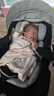 怡戈（Ekobebe）小元宝新生婴儿提篮式儿童安全座椅汽车用宝宝便携车载提篮 黑绿 实拍图