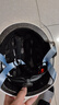 京东京造 TK02电动车头盔短镜款 夏季四季通用3C认证新国标A类315推荐电瓶车头盔蓝白M码 实拍图