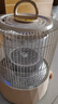 容声（Ronshen）取暖器小太阳鸟笼电暖器家用小巧烤火炉全屋暖流360度无死角电暖风机电热器 【加强速热款】 实拍图