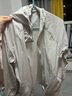 骆驼（CAMEL）小光阴 防晒衣男户外遮阳连帽清爽时尚休闲防晒服外套A012251005A 实拍图