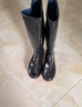 双星八特 雨鞋男女士成人 防滑雨靴男 塑胶套鞋胶鞋水鞋中高筒30cm 43码 实拍图