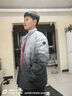 波司登（BOSIDENG）25年新款短款羽绒服男款90绒商场热卖同款立领羽绒内胆B250131005 墨山渐变9CN4-25-经典极简风 L 180/100A 体重约140-155斤 实拍图