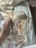 bebebus钻光奶瓶3-6个月300ml新生儿宝宝ppsu偏心仿母乳防胀气防呛奶瓶 实拍图