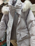森马（Semir）森马羽绒服女中长款大毛领24冬新款工装风保暖外套109724113016 实拍图