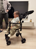 suzzt遛娃神器带遮阳棚可折叠婴儿推车双向手推车婴儿车0-3岁溜娃神器 2025新升级加大轮+加大遮阳 实拍图