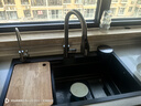JOMOW5.0加厚厨房水槽大单槽304不锈钢洗菜盆一体盆压纹集渣盆 顶配80*45【5.0厚隔渣双重过滤】 实拍图