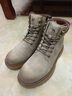 骆驼（CAMEL）【王俊凯同款】马丁靴男新款百搭男士大黄靴户外徒步工装登山靴子 GE122W7757T 山沙/咖 (男款) 43 实拍图