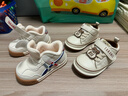 泰兰尼斯冬季学步鞋加绒保暖男宝宝鞋子女童婴儿鞋软底机能鞋白/蓝/红20 实拍图