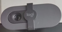罗技（Logitech）Brio 95 全高清网络摄像头 视频会议直播摄像头 视频通话 电脑笔记本摄像头 带麦克风 商用版 黑色 实拍图