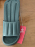 洁丽雅（Grace）居家情侣加厚拖鞋简约清新马卡龙色男女款凉拖凉拖鞋 灰蓝 40/41 实拍图