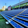 体育馆电动伸缩软包座椅篮球馆活动看台室内外移动折叠阶梯观众席 看台椅定制 实拍图