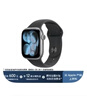 Apple/苹果 Watch S11 智能手表GPS款42毫米深空灰色铝金属表壳黑色运动型表带M/L MEUH4CH/B 实拍图