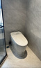九牧（JOMOO）轻智能马桶一体机全自动冲水恒温座圈抗菌虹吸式坐便器 【脚感翻盖无水压限制】SQ8640 400mm (390以上选择) 实拍图
