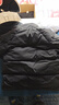 京东京造羽绒服男女情侣同款真鸭绒冬季外套面包服轻松羽绒 黑色 M 实拍图