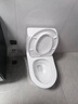 箭牌（ARROW）卫浴大冲力喷射虹吸式防臭节水马桶家用缓降盖板连体抽水坐便器 【T32 】双漩劲冲12609 305/300mm 实拍图