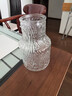 吕姆克花瓶玻璃透明小花瓶干花满天星仿真花鲜活容器水纹花瓶摆件5272 实拍图