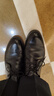 卡帝乐鳄鱼（CARTELO）英伦牛皮商务正装休闲男士低帮系带皮鞋男511  黑色 42 实拍图