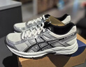 亚瑟士ASICS男鞋透气跑鞋运动鞋缓震舒适跑步鞋 GEL-CONTEND 4 灰色/蓝色 41.5 实拍图