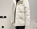 adidas 保暖鸭绒连帽羽绒服男女同款阿迪达斯官方轻运动 白色   XL 实拍图