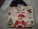 圣诞节帆布袋礼品袋平安夜苹果糖果手拎礼物袋圣诞伴手礼手提袋 圣诞包【款式4】1个装 实拍图