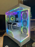 追风者NV5S白无立柱全视景E-ATX海景房台式电脑机箱(360水冷位/ARGB双灯条/Type-C3.1/4080super) 实拍图