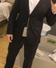 HLA海澜之家西服套装男春秋轻商务经典系列西装套装男 实拍图
