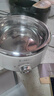 爱德4L~5L分体式家用电火锅304不锈钢内胆2-4-6人多功能电热锅电煮锅316不锈钢 白色316钢款5升 实拍图
