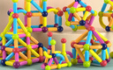 布鲁奇磁力棒儿童玩具男孩3-6岁磁力积木益智玩具男孩磁力片生日礼物 实拍图