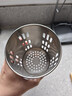 美厨（MAXCOOK）304不锈钢筷子筒筷笼 加厚沥水置物筷子架 直型系列 MCPJ-117 实拍图