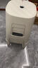 特厚塑料凳子家用成人茶几矮凳浴室防滑凳儿童板凳超厚可叠加椅子 高凳【灰色】 2个装 实拍图