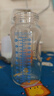 布朗博士玻璃奶瓶 3-6月新生婴儿防胀气防呛 宽口径奶瓶270ml 双兔 实拍图