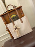 viney牛皮包包女包大容量托特包轻奢斜挎单肩包生日元旦礼物送女生女友 实拍图