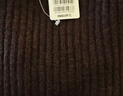 优衣库女装舒芙蕾半高领针织衫/毛衣毛衫479158 38 深褐色 XL /165/92A 实拍图