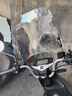 迪普尔电动车挡风板玻璃2.0摩托车电瓶车透明踏板前挡风罩高清防雨通用 实拍图