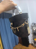 COACH蔻驰女包奢侈品大牌轻奢女士小号手提包盒子包母亲节礼物 胡桃木色配黑色CBQ35IMXAQ 实拍图