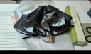 蕉下（beneunder）防紫外线遮阳伞三折双层黑胶晴雨伞防晒伞BM664花椿 实拍图