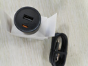 小米（MI）车载充电器超级快充版1A1C 100W大功率适用于小米17手机/小米YU7汽车 实拍图