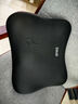 沙发靠垫护腰背靠一体腰靠办公室座椅久坐乳胶坐垫腰枕腰部支撑靠 男女通用神秘黑护腰玖姿 39cm*34cm 枕套 人体工学记忆棉 实拍图