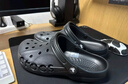 CROCS卡骆驰洞洞鞋贝雅男鞋女鞋轻便耐磨一脚蹬拖鞋休闲鞋|10126 黑色-001 41 /42(260mm) 实拍图