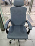 奥伦福特 电脑椅 办公椅子 靠背椅 可躺电竞椅家用人体工学网布椅转椅 灰色可躺 实拍图