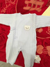 爱宝适婴儿连体衣秋冬宝宝哈衣新生儿衣服加厚外出服恐龙+小兔52码T218 实拍图