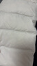 鸭鸭（YAYA）佟丽娅同款轻薄羽绒服女新款冬季短款圆领内胆修身时尚薄外套男 米白色【女款无领】 XL 【建议115-125斤】 实拍图
