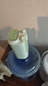 双枪抽水器桶装水办公家用饮水机电动抽水泵压水器定量可折叠浅绿色 实拍图