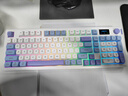 狼途（Langtu）L98烟紫有线/无线/蓝牙三模静音电脑键盘 Gasket结构 RGB灯效  实拍图