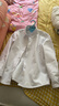罗蒙儿童加绒白衬衫校园服饰款演出服 白色加绒衬衫 130 实拍图